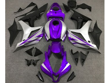 07-08 Style Violet & Argent OEM CBR600RR Carénage Moto