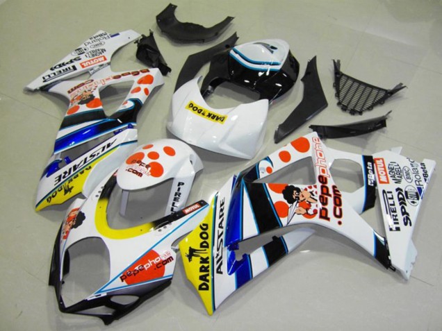 07-08 Taches GSXR 1000 Carénage Moto 07-08 Taches GSXR 1000 Carénage Moto