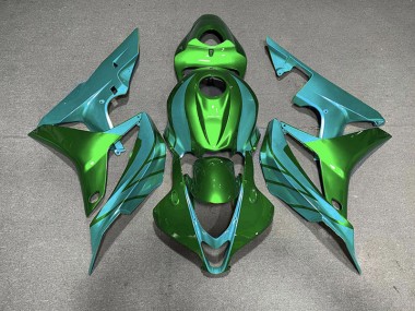 07-08 Vert & Bleu Sarcelle CBR600RR Carénage Moto