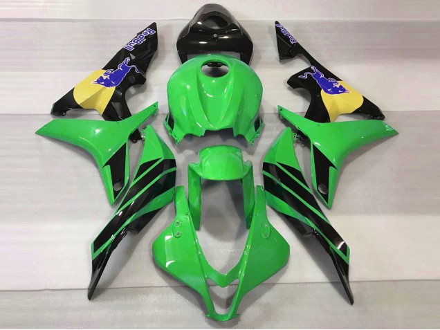 07-08 Vert & Bleu Taureau CBR600RR Carénage Moto 07-08 Vert & Bleu Taureau CBR600RR Carénage Moto