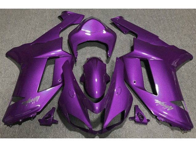 07-08 Violet Brillant ZX6R Carénage Moto 07-08 Violet Brillant ZX6R Carénage Moto