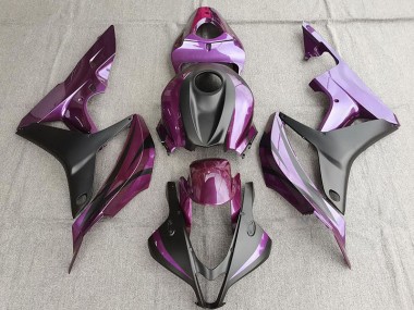 07-08 Violet & Noir Mat CBR600RR Carénage Moto