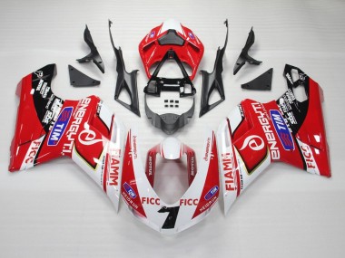 07-14 Ficc Ducati 848 1098 1198 Carénage Moto