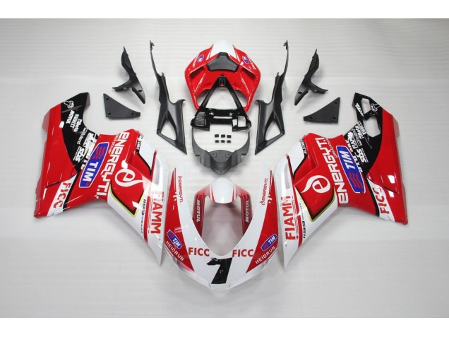 07-14 Ficc Ducati 848 1098 1198 Carénage Moto 07-14 Ficc Ducati 848 1098 1198 Carénage Moto