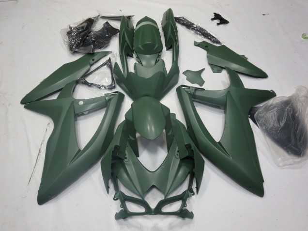 08-10 Armée Verte GSXR 600-750 Carénage Moto 08-10 Armée Verte GSXR 600-750 Carénage Moto