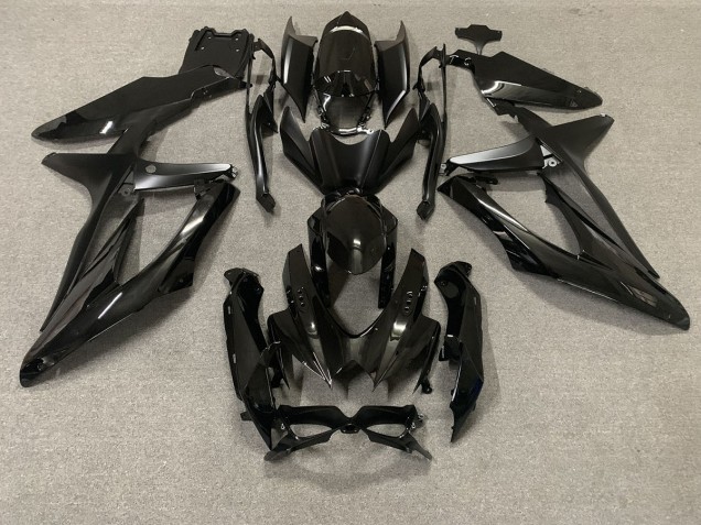 08-10 Noir Brillant GSXR 600-750 Carénage Moto 08-10 Noir Brillant GSXR 600-750 Carénage Moto