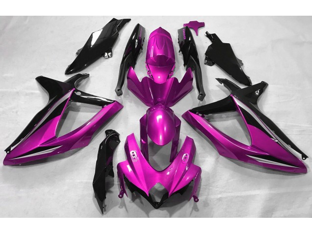 08-10 Rose Brillant GSXR 600-750 Carénage Moto 08-10 Rose Brillant GSXR 600-750 Carénage Moto