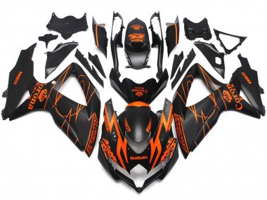 08-10 Spécial Matte Corona Personnalisé GSXR 600-750 Carénage Moto