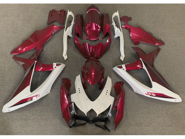 08-10 Style Rouge OEM GSXR 600-750 Carénage Moto 08-10 Style Rouge OEM GSXR 600-750 Carénage Moto