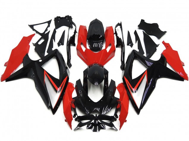 08-10 Style Rouge Personnalisé OEM GSXR 600-750 Carénage Moto 08-10 Style Rouge Personnalisé OEM GSXR 600-750 Carénage Moto