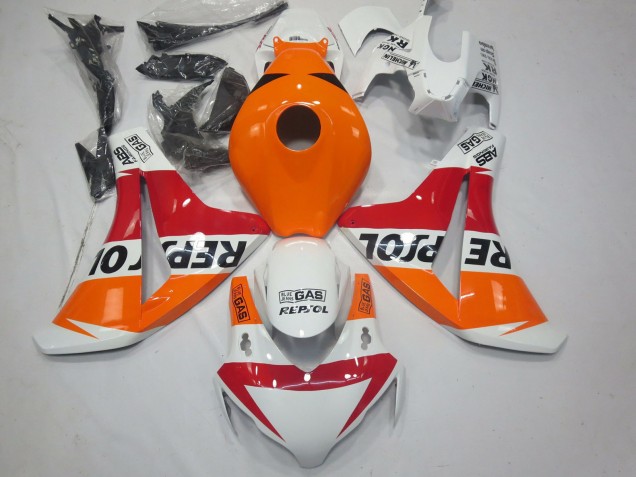 08-11 Blanc Repsol CBR1000RR Carénage Moto 08-11 Blanc Repsol CBR1000RR Carénage Moto