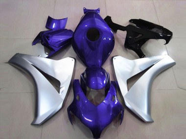 08-11 Bleu Brillant & Rouge CBR1000RR Carénage Moto