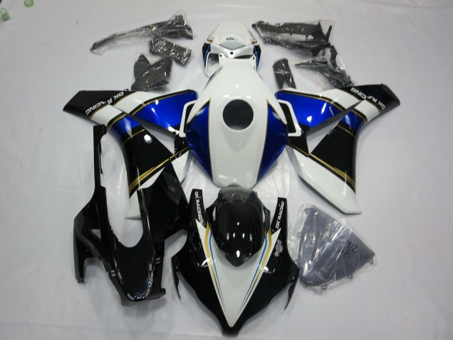 08-11 Bleu & Or Sans Marque CBR1000RR Carénage Moto 08-11 Bleu & Or Sans Marque CBR1000RR Carénage Moto