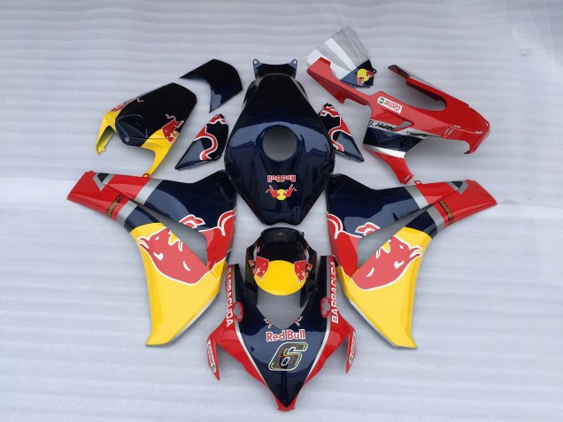 08-11 Bleu Rouge Taureau CBR1000RR Carénage Moto 08-11 Bleu Rouge Taureau CBR1000RR Carénage Moto