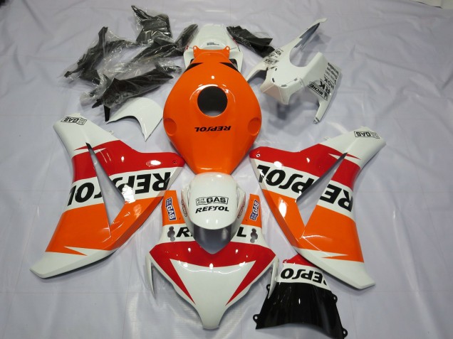 08-11 Conception Blanche Repsol CBR1000RR Carénage Moto 08-11 Conception Blanche Repsol CBR1000RR Carénage Moto