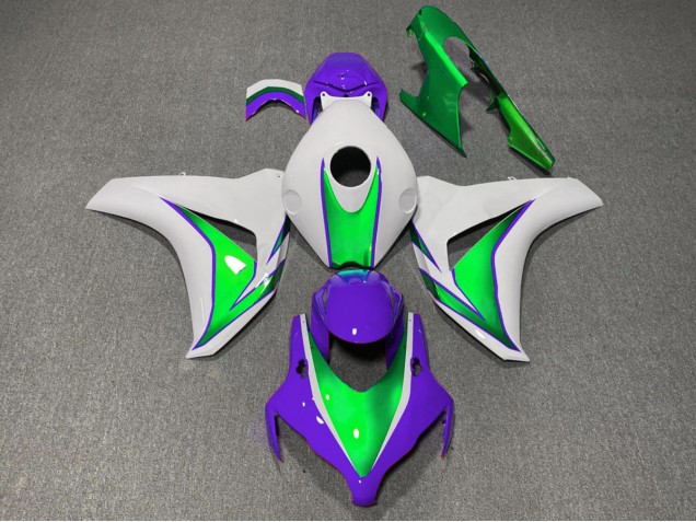 08-11 Le Joker Vert & Violet Gloss CBR1000RR Carénage Moto 08-11 Le Joker Vert & Violet Gloss CBR1000RR Carénage Moto