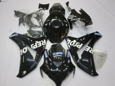 08-11 Noir Repsol CBR1000RR Carénage Moto