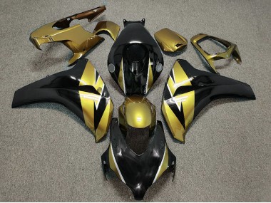 08-11 Or & Noir CBR1000RR Carénage Moto