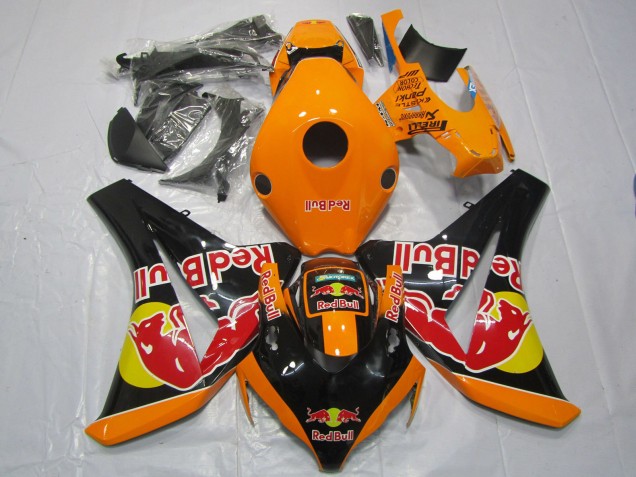 08-11 Orange RougeTaureau CBR1000RR Carénage Moto 08-11 Orange RougeTaureau CBR1000RR Carénage Moto