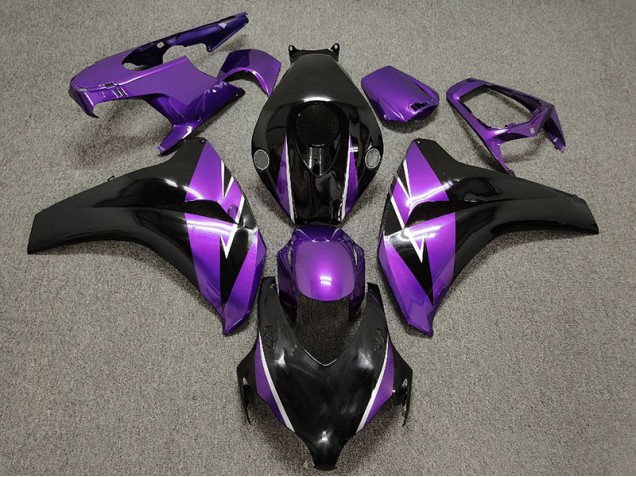 08-11 Violet & Noir CBR1000RR Carénage Moto 08-11 Violet & Noir CBR1000RR Carénage Moto