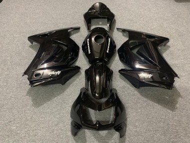 08-12 Noir Brillant OEM Ninja 250 Carénage Moto
