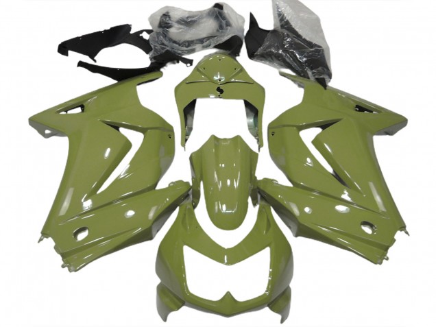 08-12 Olive Brillant Ninja 250 Carénage Moto 08-12 Olive Brillant Ninja 250 Carénage Moto
