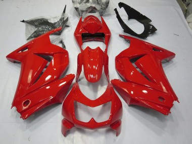 08-12 Pleine Brillance Ninja 250 Carénage Moto