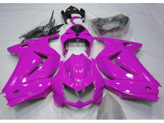 08-12 Rose Brillant Ninja 250 Carénage Moto 08-12 Rose Brillant Ninja 250 Carénage Moto