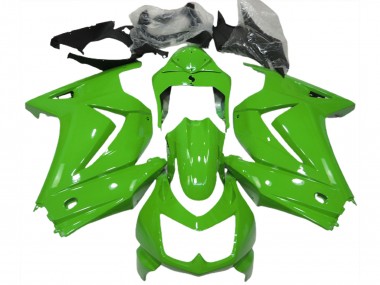 08-12 Vert Ninja 250 Carénage Moto