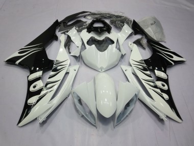 08-16 Bianco Fiamma R6 Carénage Moto