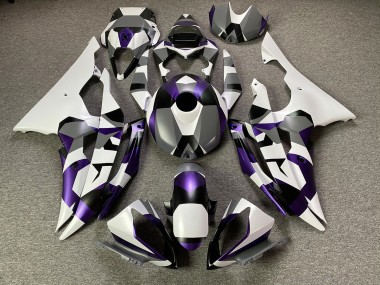 08-16 Neige Violette Mystique Camo R6 Carénage Moto