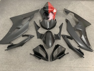 08-16 Noir Mat & Rouge R6 Carénage Moto