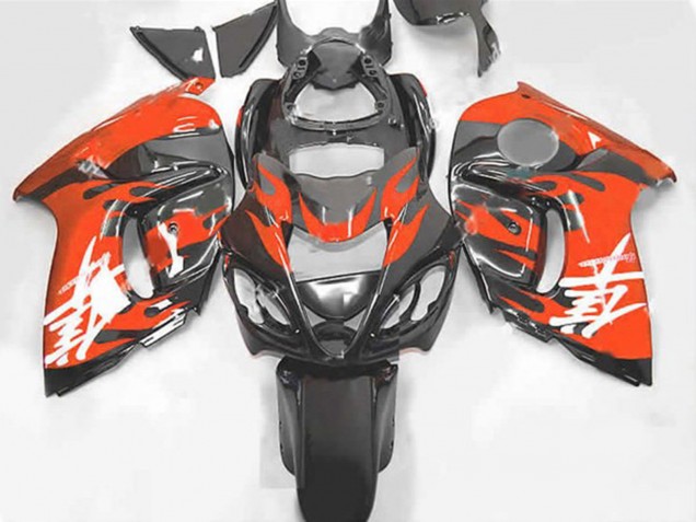 08-20 Orange & Gris GSXR 1300 Carénage Moto 08-20 Orange & Gris GSXR 1300 Carénage Moto