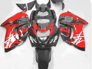 08-20 Rouge & Gris GSXR 1300 Carénage Moto