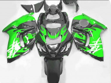 08-20 Vert & Gris GSXR 1300 Carénage Moto