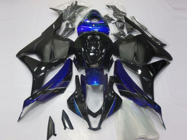 09-12 Bleu Brillant & Noir CBR600RR Carénage Moto 09-12 Bleu Brillant & Noir CBR600RR Carénage Moto