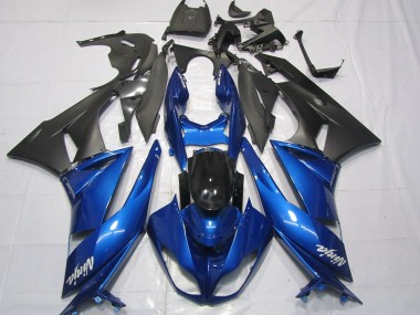 09-12 Bleu Brillant ZX6R Carénage Moto