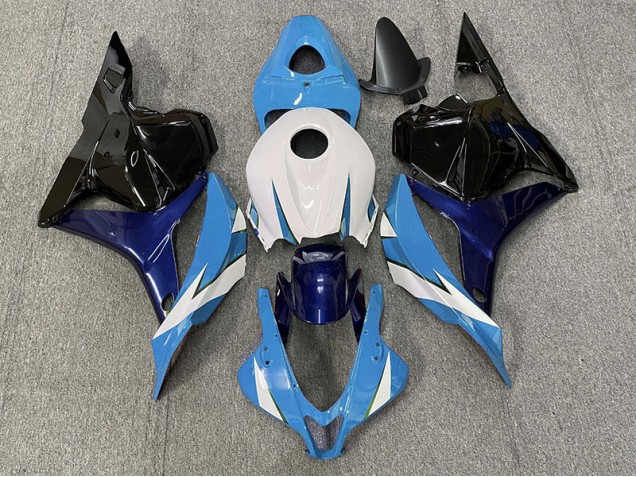 09-12 Bleu Clair & Blanc CBR600RR Carénage Moto 09-12 Bleu Clair & Blanc CBR600RR Carénage Moto