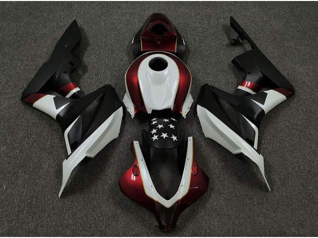 09-12 Course Rouge & Noir CBR600RR Carénage Moto
