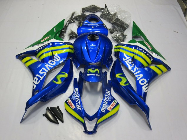09-12 Movistar CBR600RR Carénage Moto 09-12 Movistar CBR600RR Carénage Moto