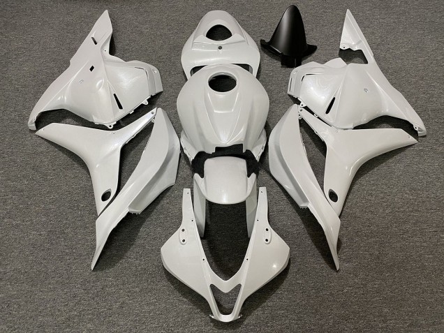 09-12 Perle Blanche CBR600RR Carénage Moto 09-12 Perle Blanche CBR600RR Carénage Moto