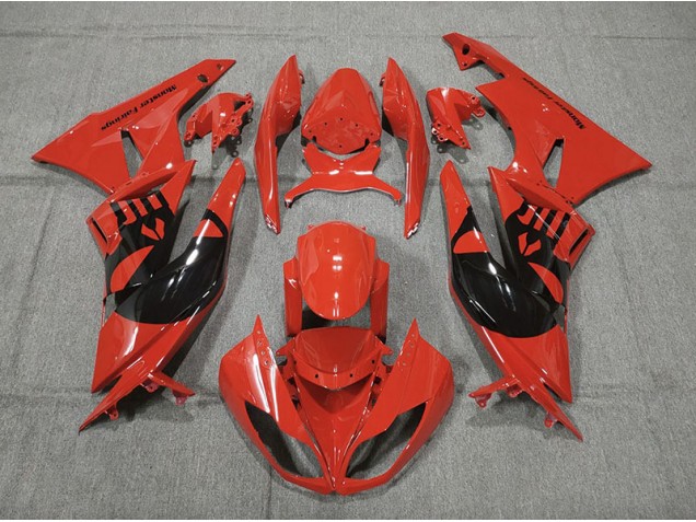 09-12 Punisseur Rouge ZX6R Carénage Moto 09-12 Punisseur Rouge ZX6R Carénage Moto