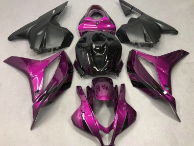 09-12 Rose Foncé Avec Du Noir CBR600RR Carénage Moto