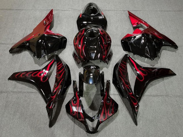 09-12 Rosso Fiamma CBR600RR Carénage Moto 09-12 Rosso Fiamma CBR600RR Carénage Moto