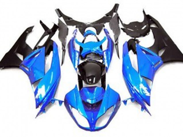 09-12 Style Bleu Brillant ZX6R Carénage Moto 09-12 Style Bleu Brillant ZX6R Carénage Moto