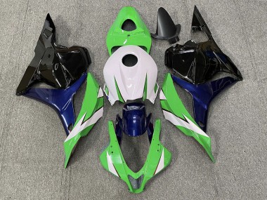 09-12 Vert & Blanc CBR600RR Carénage Moto