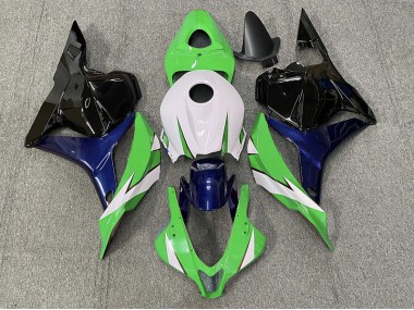 09-12 Vert & Blanc CBR600RR Carénage Moto