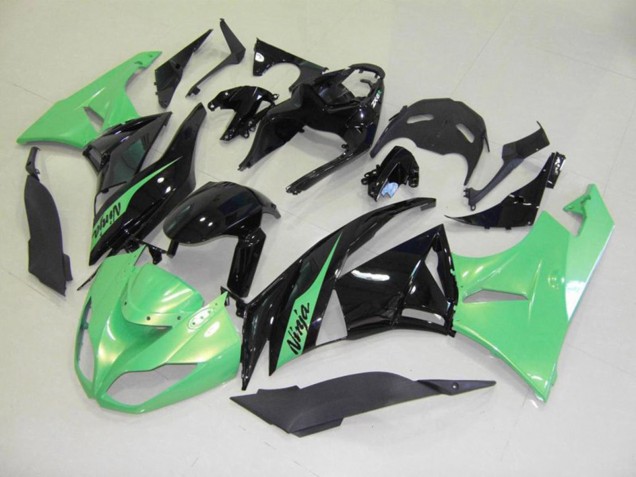 09-12 Vert Spécial ZX6R Carénage Moto 09-12 Vert Spécial ZX6R Carénage Moto