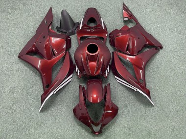 09-12 Vin Rouge CBR600RR Carénage Moto