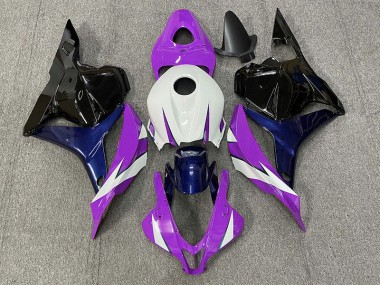 09-12 Violet & Blanc CBR600RR Carénage Moto